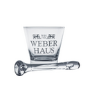Copo Caipirinha Weber Haus 350ml com Macerador de Acrílico
