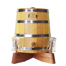 Dorna de Amburana 3L com 2 copos e 3 Cachaças Prata Rota 48 1L