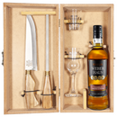 Estojo Churrasco com Cachaça Madeira Única