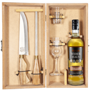 Estojo Churrasco com Cachaça Madeira Única