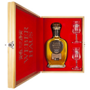 Estojo Veludo Especial com Cachaça Premium e 2 taças