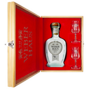 Estojo Veludo Especial com Cachaça Premium e 2 taças