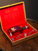 Estojo Veludo Especial com Cachaça Premium e 2 taças