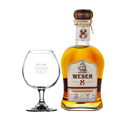 Kit Rum Señor Weber 8 Anos com Taça de Conhaque Weber Haus 175ml